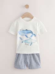 Vie marine Bleu/Blanc - Pyjama court 3 Pack (9mois-12ans) - Image 9 of 10