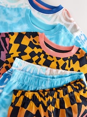 Multi Bright Tiedye - Pacote 3 de pijamas curtos (9meses a12anos) - Imagem 10 de 11