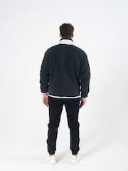 Gym + Coffee Grey Industry Fleece Jacket - Image 2 of 7