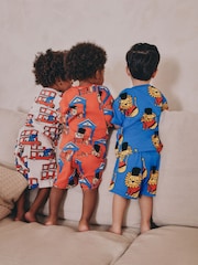 Red/Navy/White Short Pyjamas 3 Pack (9mths-8yrs) - Image 3 of 8