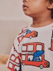 Red/Navy/White Short Pyjamas 3 Pack (9mths-8yrs) - Image 5 of 8
