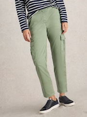 White Stuff Green Everleigh Cargo Trousers - Image 1 of 6