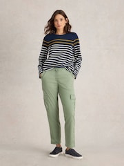 White Stuff Green Everleigh Cargo Trousers - Image 3 of 6