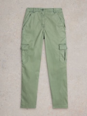 White Stuff Green Everleigh Cargo Trousers - Image 5 of 6