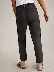 White Stuff Black Everleigh Cargo Trousers - Image 3 of 6