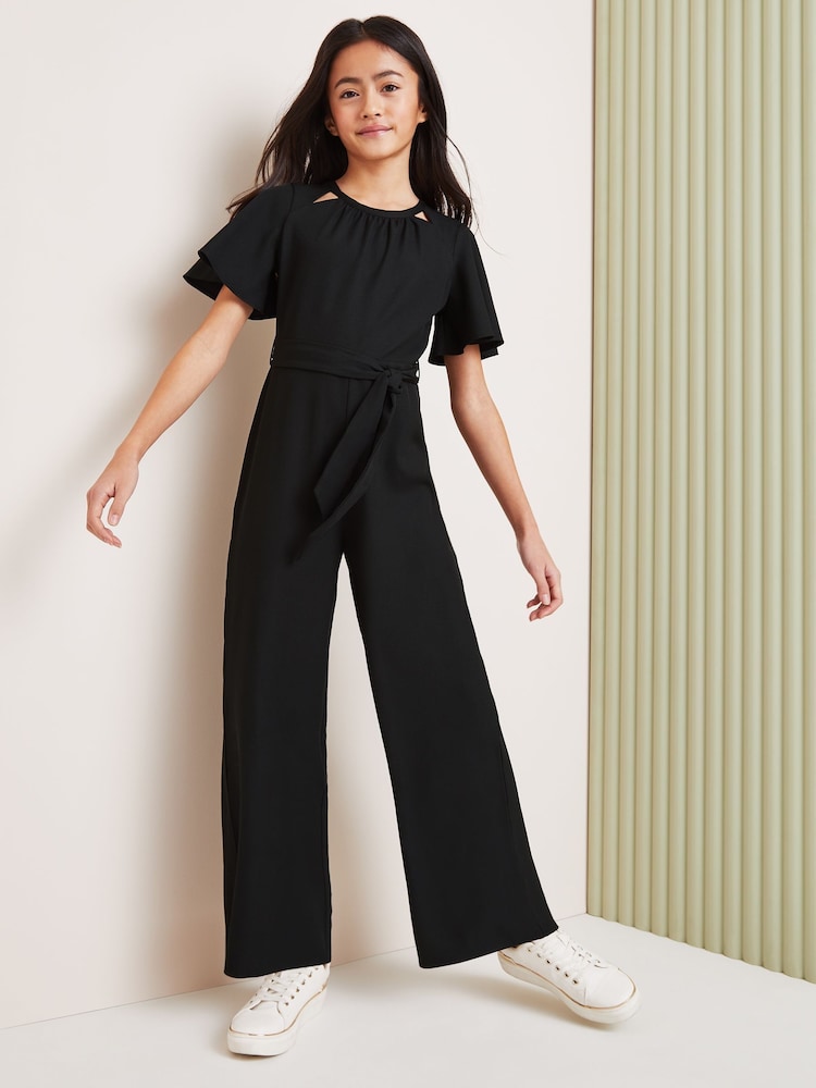 Lipsy Cut Out Flutter Sleeves Jumpsuit (5-16yrs) - Imagen 2 de 4 Lipsy Cut Out Flutter Sleeves Jumpsuit (5-16yrs) - Imagen 2 de 4