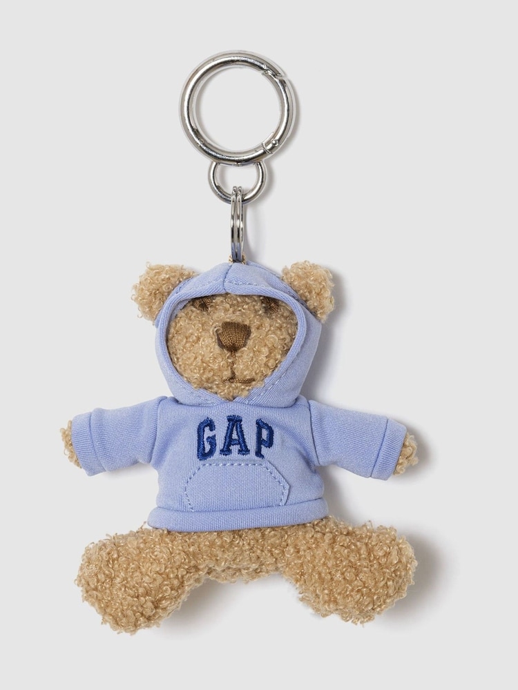 Gap Blue Brannan Bear Hoodie Bag Charm - Image 1 of 1 Gap Blue Brannan Bear Hoodie Bag Charm - Image 1 of 1