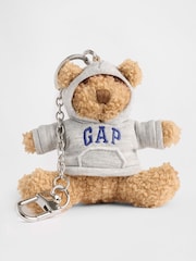 Gap Grey Brannan Bear Hoodie Bag Charm - Image 1 of 3