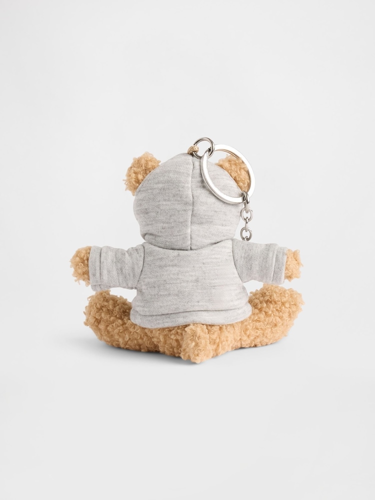Gap Grey Brannan Bear Hoodie Bag Charm - Image 2 of 3 Gap Grey Brannan Bear Hoodie Bag Charm - Image 2 of 3