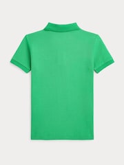 Polo Ralph Lauren Mid Green Boys Logo Polo Shirt - Image 2 of 2