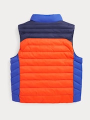 Polo Ralph Lauren Multi Boys Reversible Padded Gilet - Image 2 of 3