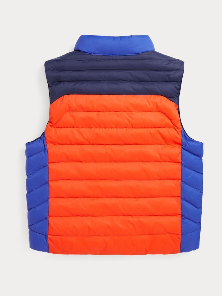 Polo Ralph Lauren Multi Boys Reversible Padded Gilet - Image 2 of 3