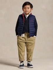 Polo Ralph Lauren Red/Blue Boys Reversible Quilted Vest - Image 2 of 7
