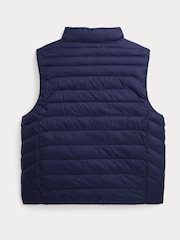 Polo Ralph Lauren Red/Blue Boys Reversible Quilted Vest - Image 6 of 7