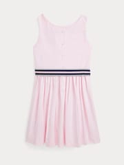 Polo Ralph Lauren Pink Girls Oxford Dress - Image 2 of 2