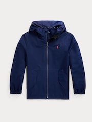 Polo Ralph Lauren Blue Boys Hooded Jacket - Image 1 of 7
