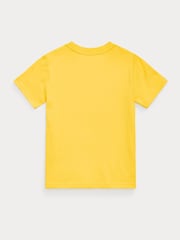 Polo Ralph Lauren Yellow Boys Jersey Crewneck T-Shirt - Image 2 of 2