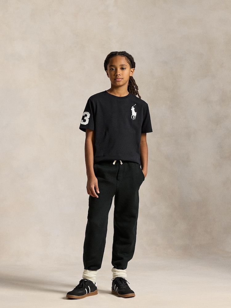 Buy Polo Ralph Lauren Black Big Pony Jersey T-Shirt from Next USA