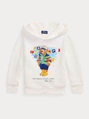 Polo Ralph Lauren White Boys Graphic Hoodie - Image 1 of 2