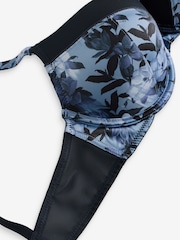 B by Ted Baker Blue Floral Triple Boost Bra - Image 6 of 9