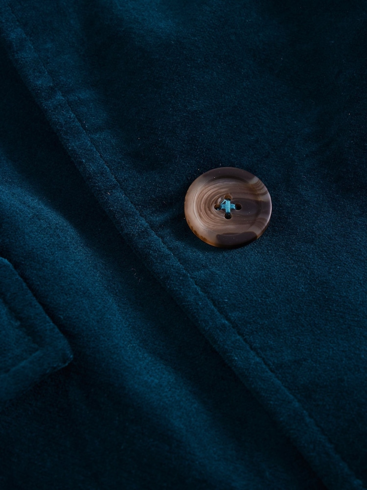 White Stuff Green Velvet Karla Coat - Image 6 of 6