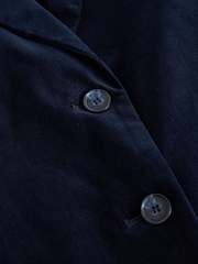 White Stuff Blue Velvet Kamila Coat - Image 6 of 6