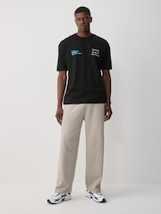 Black 100% Cotton Licence Da Vinci T-Shirt - Image 2 of 8