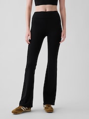 Gap Black GapFit Smooth High Waisted Bootleg Leggings - Image 1 of 5