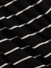 Gap Black Stripe Relaxed Jersey Boatneck Jumper - Image 5 of 5
