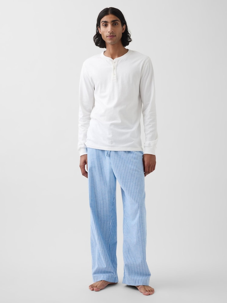 Gap Blue Stripe Brannan Bear Pyjamas - Image 5 of 5 Gap Blue Stripe Brannan Bear Pyjamas - Image 5 of 5