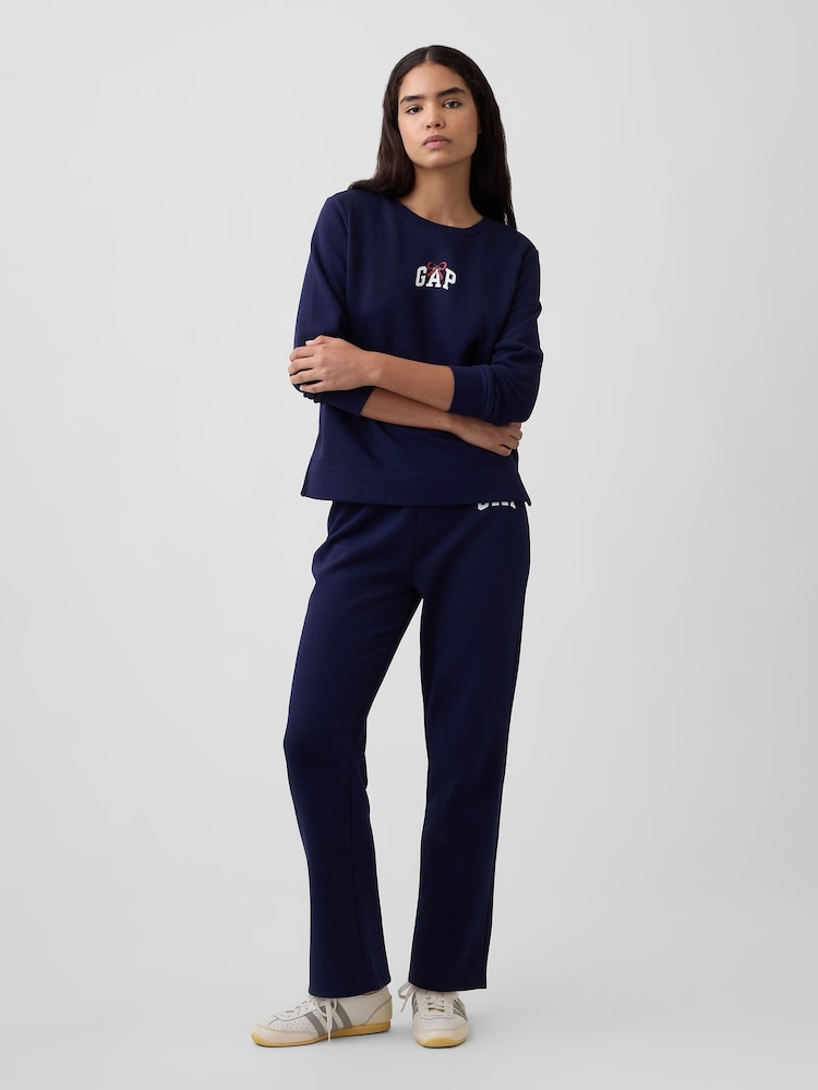 Gap Navy Logo Pull On Slim Joggers - Image 2 of 5