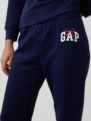Gap Navy Logo Pull On Slim Joggers - Image 4 of 5