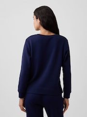 Gap Navy Bow Relaxed Logo Sweatshirt - Image 2 of 5