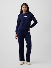 Gap Navy Bow Relaxed Logo Sweatshirt - Image 3 of 5
