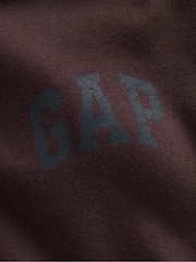 Marrón - Gap Vintage Soft Crop Logo Hoodie - Imagen 4 de 6