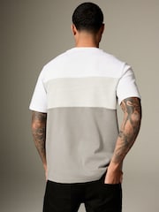 Grey Block T-Shirt - Image 4 of 8