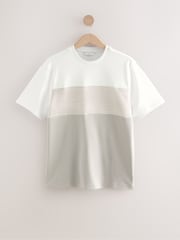 Grey Block T-Shirt - Image 6 of 8