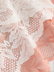 Floral Print/Pale Pink - Shaping Lace Knickers 2 Pack - Изображение 10 из 10