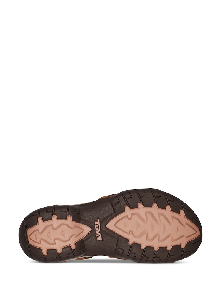 Teva Tirra Leather Walking Ankle Strap Sandals - Image 6 of 6