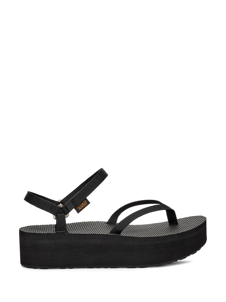 Teva Slim Black Platform Sandals - Imagen 1 de 6