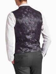 Ted Baker Tailoring Premium Black Twill Waistcoat - Image 2 of 3