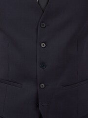 Ted Baker Tailoring Premium Navy Twill Slim Waistcoat - Image 3 of 3