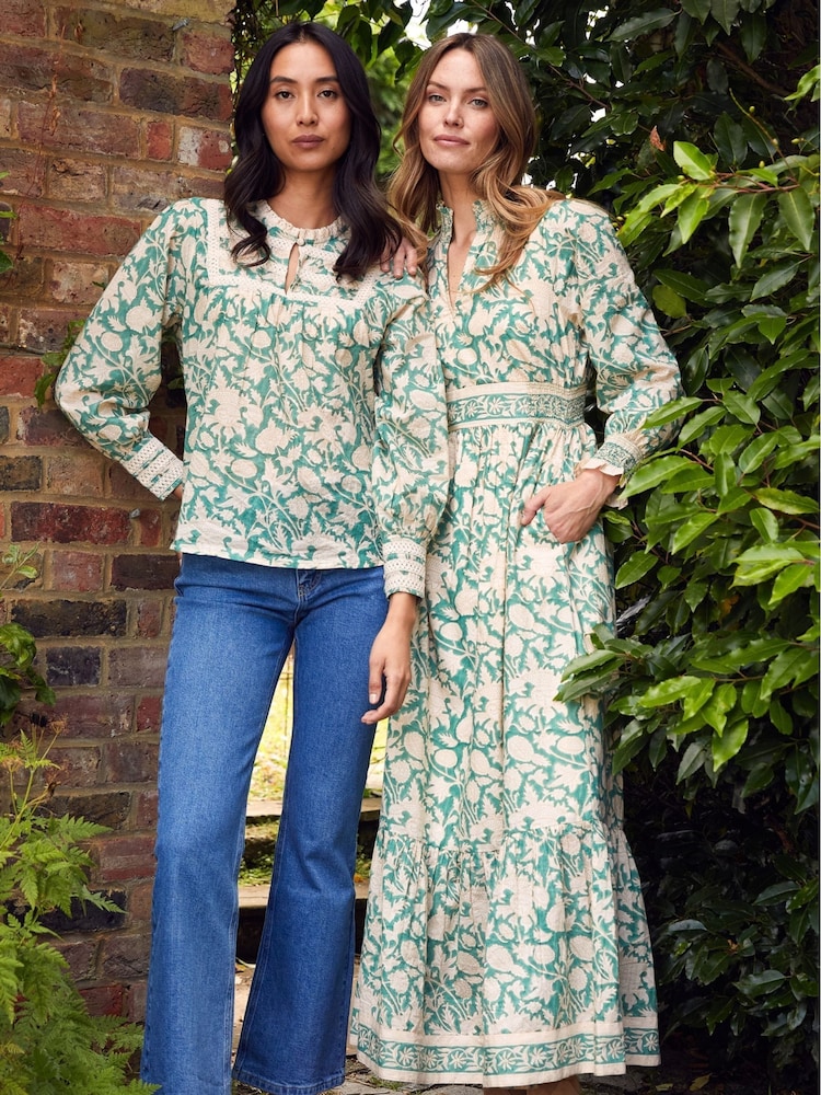 Aspiga Green Emmeline Maxi Dress - Image 3 of 5