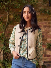 Aspiga Buckle Black Gilet - Image 1 of 3
