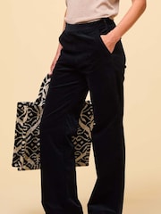 Aspiga Juliette Cotton Stretch Black Trousers - Image 3 of 5
