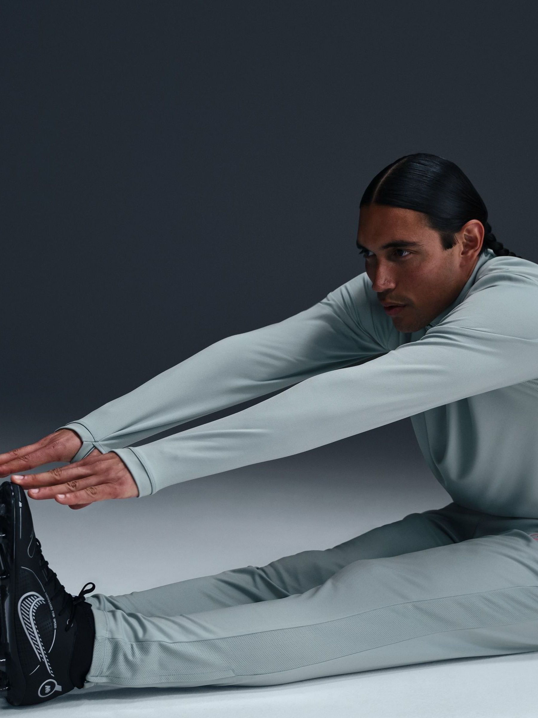 nike grey academy pants