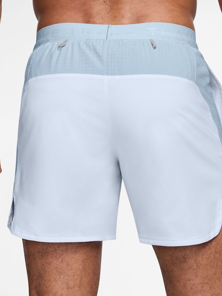 Nike Blue Trail Dri-FIT 6 inch Brief Lined Running Shorts - Image 2 of 5
