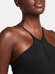 Nike Black One Keyhole Light-Support High-Neck Sports Bra - Image 3 of 4
