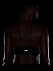 Nike Black One Keyhole Light-Support High-Neck Sports Bra - Image 4 of 4
