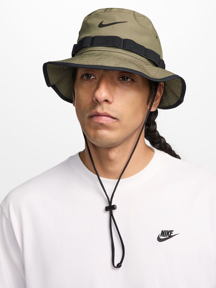 Nike Olive Green Dri-FIT Apex Bucket Hat - Image 1 of 4